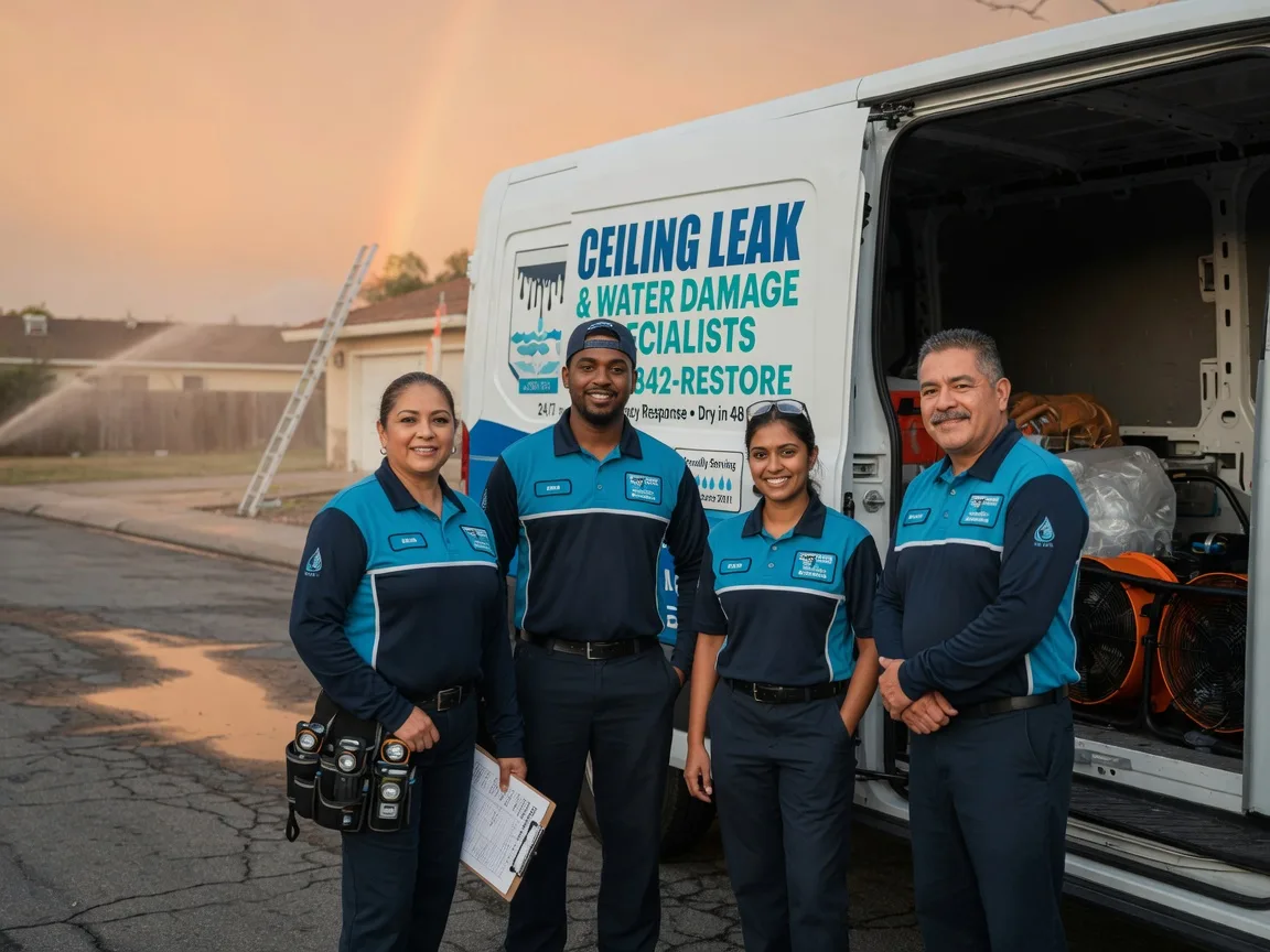Ceiling Leak Cleanup company in Milton, GA